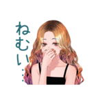 オトナギャル★毎日挨拶（個別スタンプ：16）