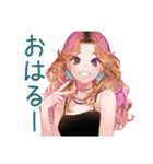 オトナギャル★毎日挨拶（個別スタンプ：17）