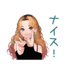 オトナギャル★毎日挨拶（個別スタンプ：32）