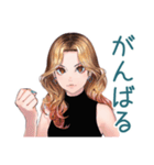 オトナギャル★毎日挨拶（個別スタンプ：35）