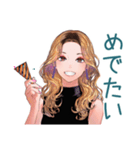 オトナギャル★毎日挨拶（個別スタンプ：36）