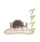 ネガティブモード★ゆるシャツ男子（個別スタンプ：21）