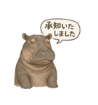 やさしい敬語の動物たち〜日常とビジネス〜（個別スタンプ：3）