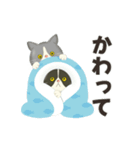 ハチワレコンビのメンタル限界日誌（個別スタンプ：14）