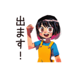 ママの出欠★持ち物スタンプ（個別スタンプ：5）