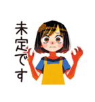ママの出欠★持ち物スタンプ（個別スタンプ：10）