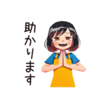 ママの出欠★持ち物スタンプ（個別スタンプ：25）
