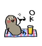 簡易スタンプ＊開運？自由なトリ（個別スタンプ：2）