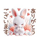癒しうさぎのマリンスタイル☆*。（個別スタンプ：5）