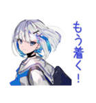 パンクセーラー女子★遠征集合確認（個別スタンプ：9）