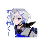 パンクセーラー女子★遠征集合確認（個別スタンプ：17）
