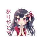 アイドルちゃんの汗と涙★舞台裏（個別スタンプ：3）
