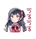 アイドルちゃんの汗と涙★舞台裏（個別スタンプ：11）