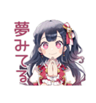 アイドルちゃんの汗と涙★舞台裏（個別スタンプ：21）