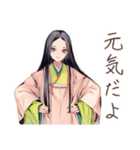 小町さんの雅な夏の和歌（個別スタンプ：36）