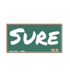 一言だけ英語（個別スタンプ：9）