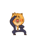 うっかりイケにゃん課長3（個別スタンプ：11）