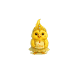 オカメインコ動くいろいろ無言スポーツ（個別スタンプ：9）
