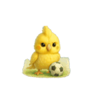 オカメインコ動くいろいろ無言スポーツ（個別スタンプ：13）
