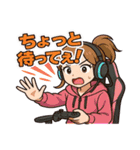 ゲーマー女子のぼやき（個別スタンプ：6）