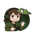 ゲーマー女子のぼやき（個別スタンプ：8）