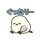 ねむねむシマエナガのネガティブ日常（個別スタンプ：35）
