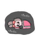 愛され女子の休日うさぎ4（個別スタンプ：22）