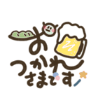 手描き文字＊ゆる可愛いサイン風スタンプ（個別スタンプ：6）