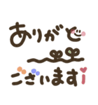 手描き文字＊ゆる可愛いサイン風スタンプ（個別スタンプ：10）