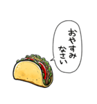 しゃべるタコス（個別スタンプ：35）