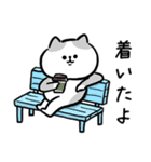 家族連絡‗毎日送りやすい脱力猫さんの日常（個別スタンプ：9）