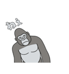 やる気のないゴリラ3【日常編2】（個別スタンプ：13）