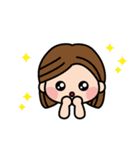 仲良し三人組のイラストスタンプ（個別スタンプ：3）