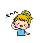 仲良し三人組のイラストスタンプ（個別スタンプ：20）