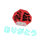 子供の絵と折り紙のスタンプ（個別スタンプ：12）