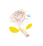 子供の絵と折り紙のスタンプ（個別スタンプ：28）