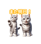 とにかくかわいいアメリカンワイヤーヘアー（個別スタンプ：5）