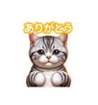 とにかくかわいいアメリカンワイヤーヘアー（個別スタンプ：12）