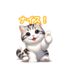 とにかくかわいいアメリカンワイヤーヘアー（個別スタンプ：20）