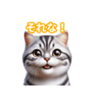 とにかくかわいいアメリカンワイヤーヘアー（個別スタンプ：40）