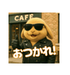 うさぎライダー たれ耳バージョン（個別スタンプ：15）
