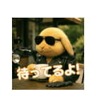 うさぎライダー たれ耳バージョン（個別スタンプ：26）