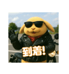 うさぎライダー たれ耳バージョン（個別スタンプ：27）
