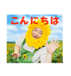 ひまわりおじさんとキヌアちゃんvol.2（個別スタンプ：4）