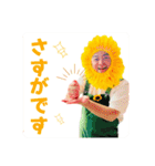 ひまわりおじさんとキヌアちゃんvol.2（個別スタンプ：28）