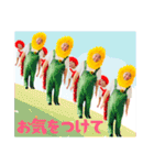 ひまわりおじさんとキヌアちゃんvol.2（個別スタンプ：37）