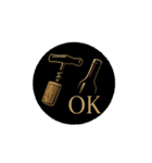 ワインで乾杯（個別スタンプ：9）