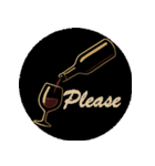 ワインで乾杯（個別スタンプ：14）