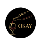 ワインで乾杯（個別スタンプ：15）