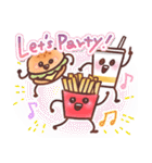 ポテトパーティー（個別スタンプ：10）